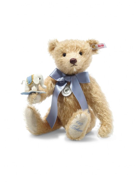 Steiffbär 006166 Teddybär mit Elefäntle / kleinem Filzelefant Ltd Edition 1642
