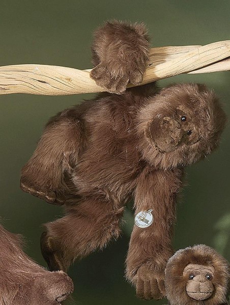 FÖRSTER 1740 Gorilla groß 40cm Stofftier Plüschtier Affe