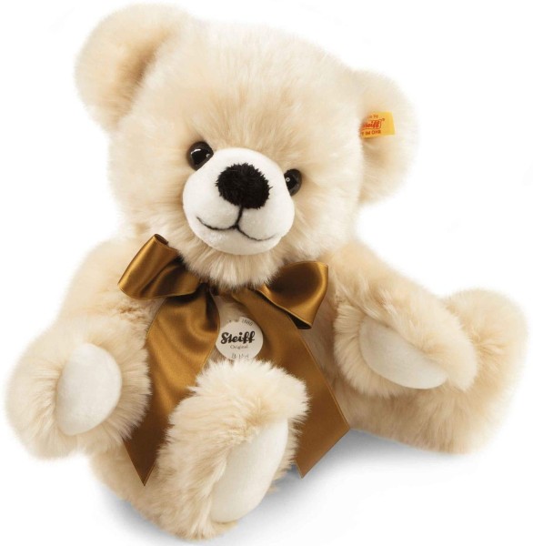 Steiff Bobby Schlenker-Teddybär - 40 cm - Teddybär mit Schleife - Kuscheltier für Kinder - weich & w