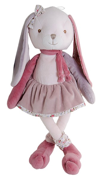 Bukowski Design Great BIBI (60cm) Stofftier Plüsch Kaninchen geeignet für Kleinkinder ab 0 Monaten