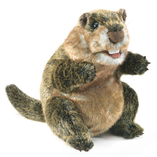 Folkmanis Handpuppe Puppet Murmeltier 3169 Groundhog